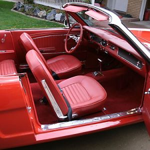 1965 mustang , mustang has been completely restored