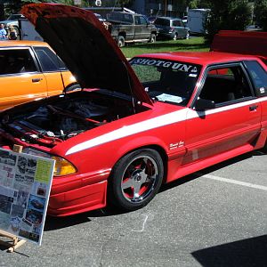 Little Boss, Ronnie Sox Edition 1 of 6 made
1990, 12 second Mustang of the show room floor.