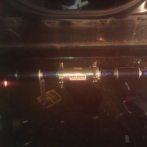 heres how I ran my fuel pump set up