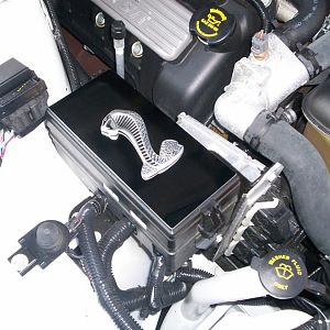 Cobra fuse panel cover