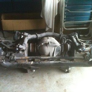 new cobra IRS rear end