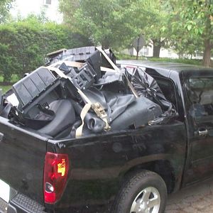 a sunfire in a truck