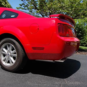 Modification: Pypes true dual exhaust x-pipes with GT mufflers