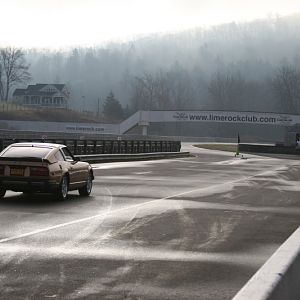 First out. Impatiently waiting