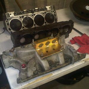heads and intake off old 351w