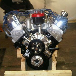 new 408 stroker gettin ready to dress up and go in the car