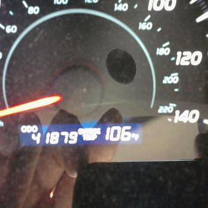 at lunch at a red light..