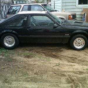 weld draglite wheels..front 15x3.5, rear 15x8 with bf goodrich drag radials