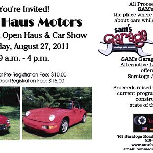 AUTOHAUS MOTORS CAR SHOW August 27th 2011