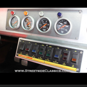 gauges two fuel pumps and electric fan