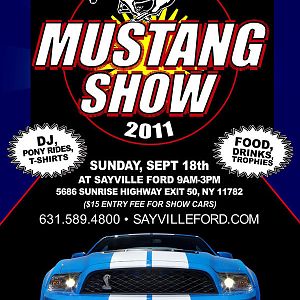 sayvillemustangshowposter2011