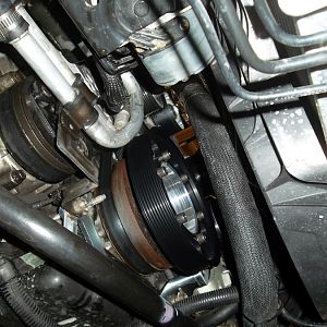 Metco 4/lb lower crank pulley