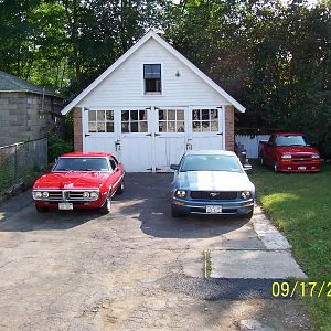 All three toys when we first moved into our house 3 years ago.  The bird is the only that remains (it'll never be sold)
