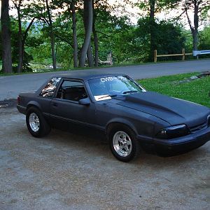 those headlight covers are gay and they came right off after this was taken