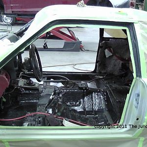 Getting the vehicle prepped.