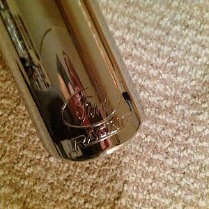 Ford Racing logo stamped on the tips of my new Ford Racing Sport exhaust.