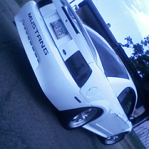 Bought new taillight covers n installed black lettets into rear bumper