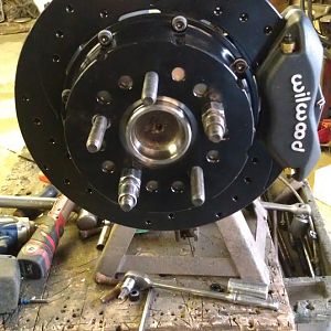 Rear Brake Kit 4 piston wilwoods