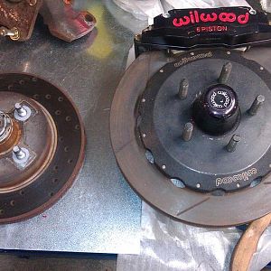 front 6 piston wilwoods