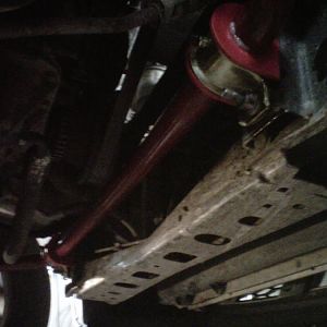 front end with the new sway bar