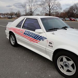 Side View - The American Angel