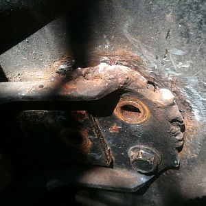 after I cut off the weld