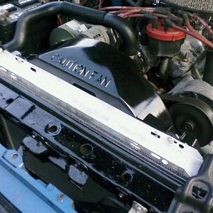 3 row aluminum radiator install