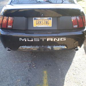 NEw Cobra Spoiler & New Dual Magnaflow Tips