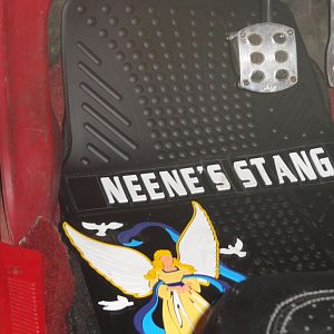 New custom floormats.  Love these!