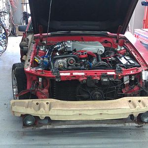 Day 1 at my buddy's body shop