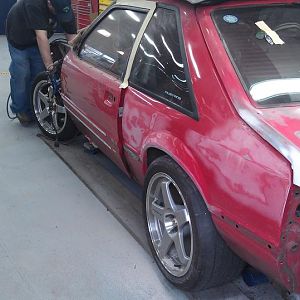 doing some body work