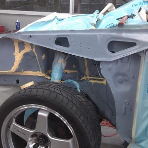 driver side primed and sealed