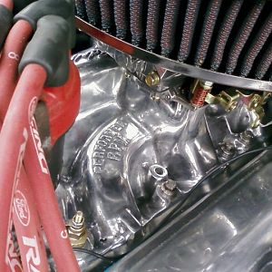 Edelbrock perf rpm intake after polishing