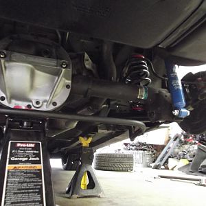 rear spring, shock, lCA