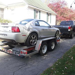 The day after I picked her up, right before I unloaded her.