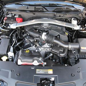 There we go. Engine bay is all detailed now. :D