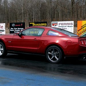 At Lebanon Valley Dragway, Test and Tune, April 15, 2012.