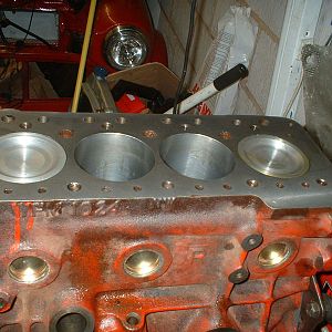 1BIGMOFO's short block at machine shop.