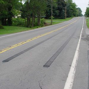 Foot stuck on gas pedal.