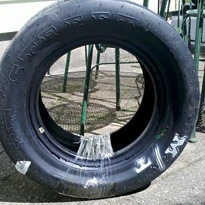 Ups showed up!Mickey thompson ET Streets 26x11.5x15!