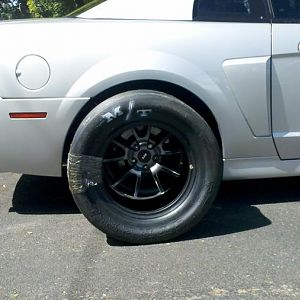 Ups showed up!Mickey thompson ET Streets 26x11.5x15!