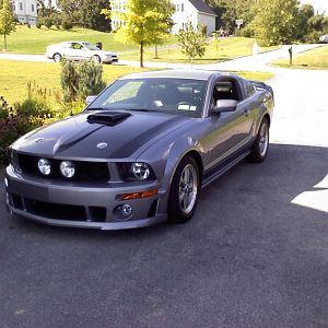 Roush bumper and lip freshly installed