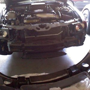 Roush bumper installation