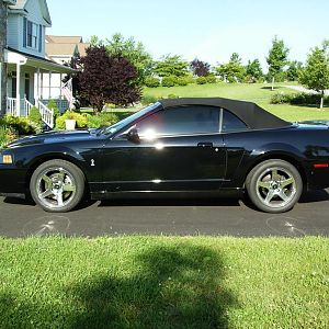 Before the suspension work..