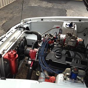 New Engine bay panels installed and painted