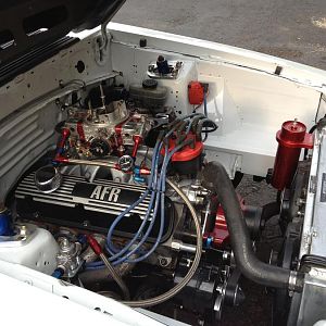 New Engine bay panels installed and painted