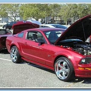wheel concepts show sept 21 2008,pops vette behind my car.