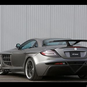 2009 FAB Design Mercedes Benz SLR Desire Rear Angle