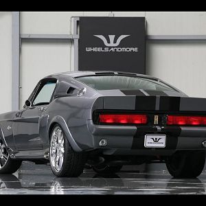 Mustang Shelby GT500 Eleanor Rear