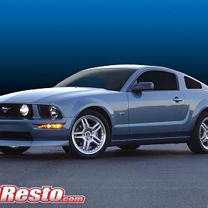 WHERE I GOT THE COLOR FROM, 07' STANG (WINDVEIL BLUE)